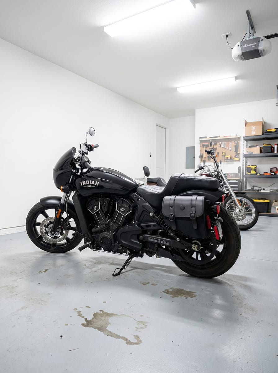 Customer photo review of 8L - Pony Indian Sport Scout Sixty 2025+ Leather Motorcycle Saddlebags