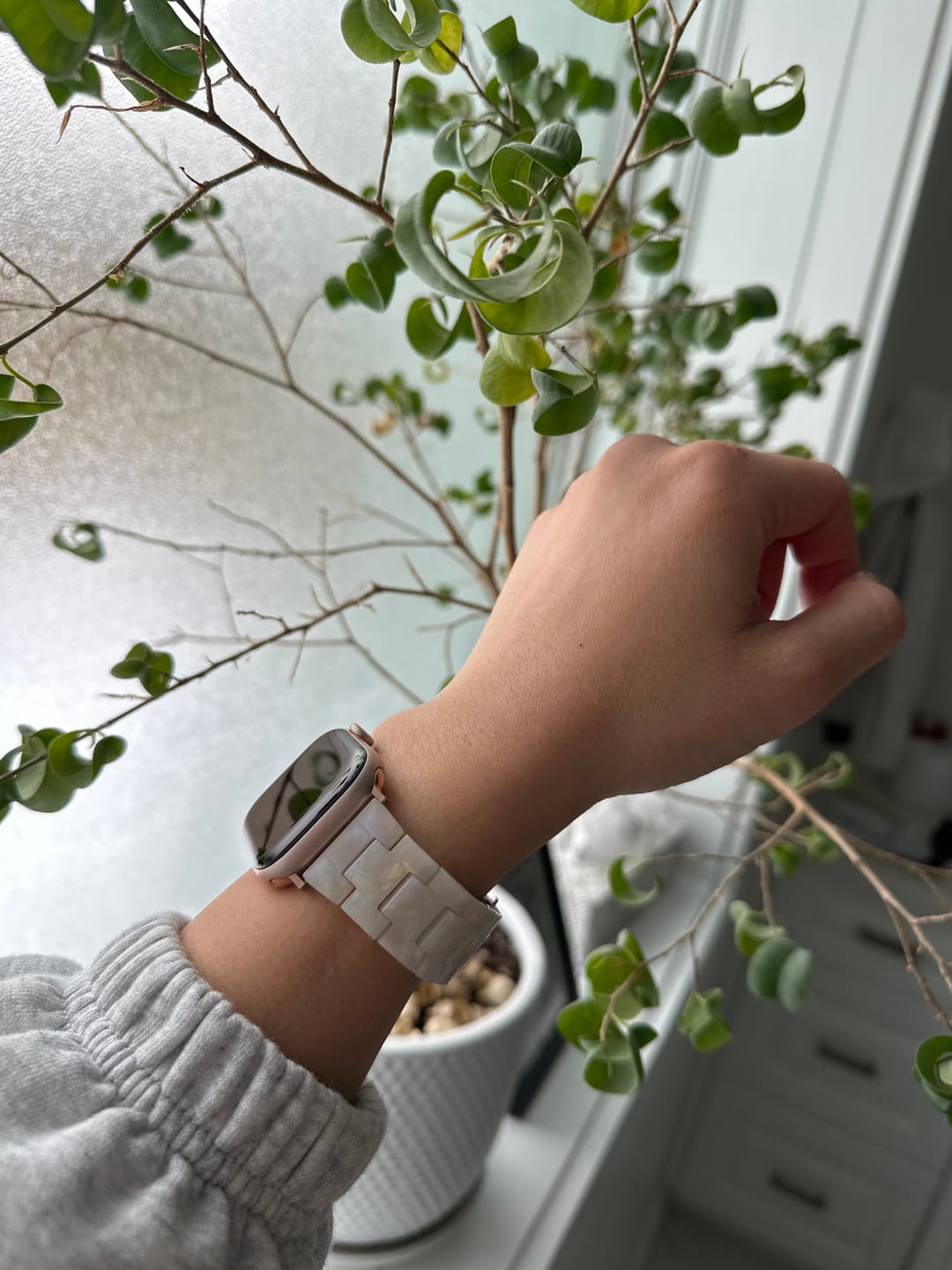 Customer photo review of Perla Ceramic Strap