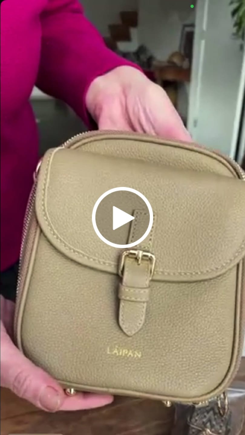 Customer video review of Laipan - Leather Crossbody Bag