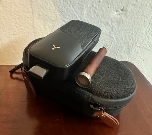 Customer photo review of Legacy PRO 2 Stealth Carry Kit | Herb & Wax Vaporizer with Power Bank, Smell-Proof Case & Adapter