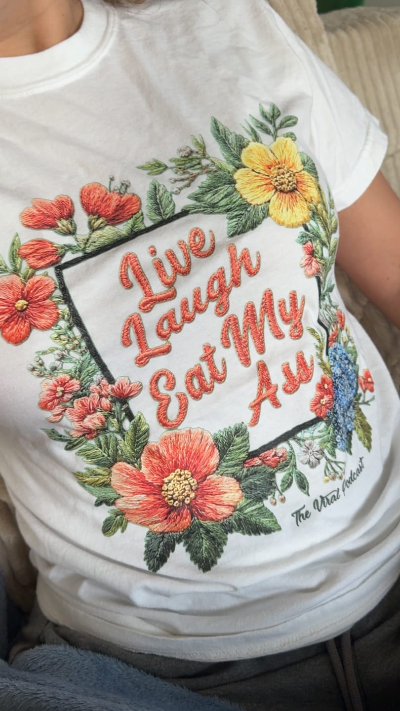 Customer photo review of Live Laugh EMA T-Shirt