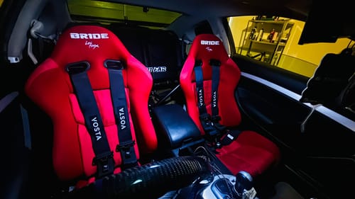 Customer photo review of VOSTA 4 Point Harness - Black