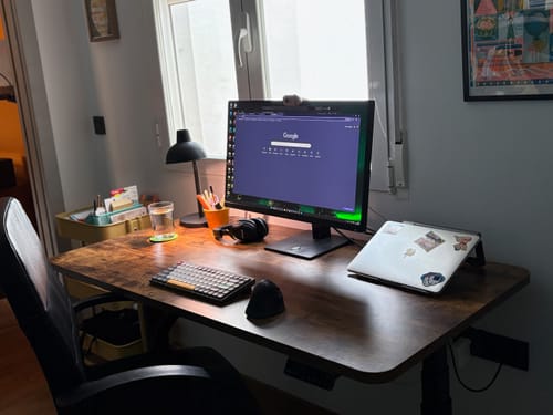 Customer photo review of Maidesite TH2 Pro Plus/EL2 Plus Art-Marco de Escritorio Eléctrico Elevable en Altura