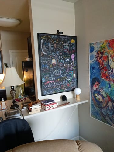 Customer review photo for Abstract Graffiti Art #GA117