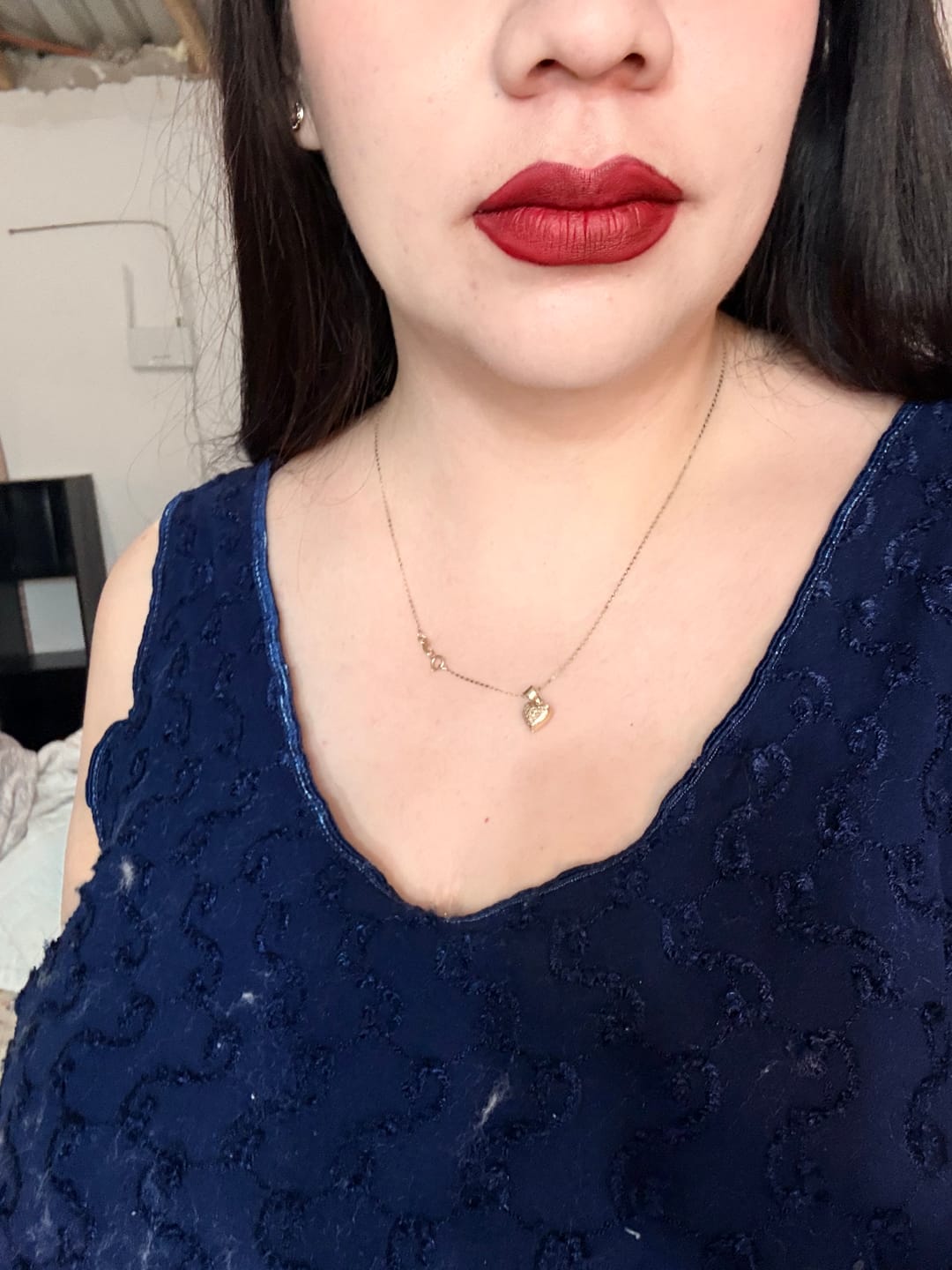 Customer photo review of Labial Líquido Mate Cruella