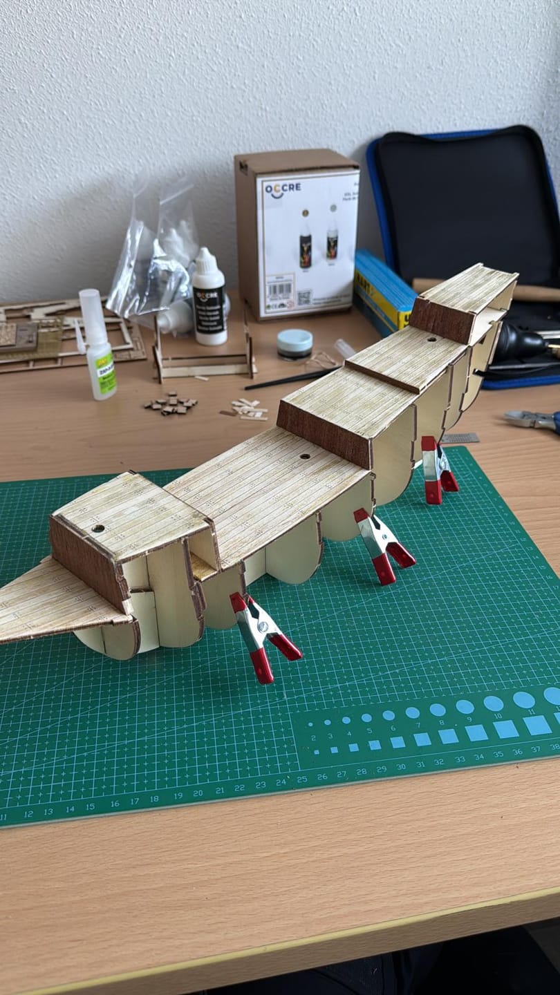 Customer photo review of Maqueta Barco Golden Hind
