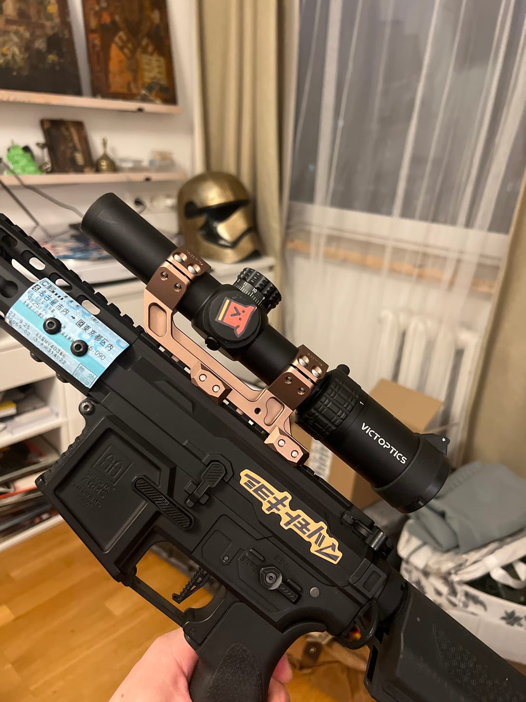 Customer photo review of S6 1-6x24i Fiber Budget LPVO (OPSL33) | Fiber Optic Reticle LPVO