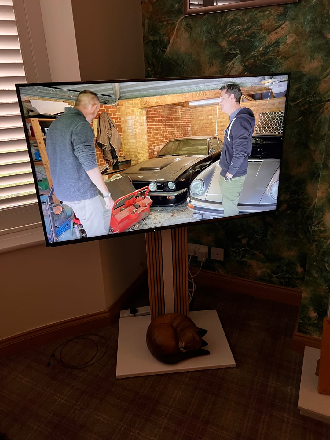 Customer photo review of ZEN FT65 Floor TV Stand