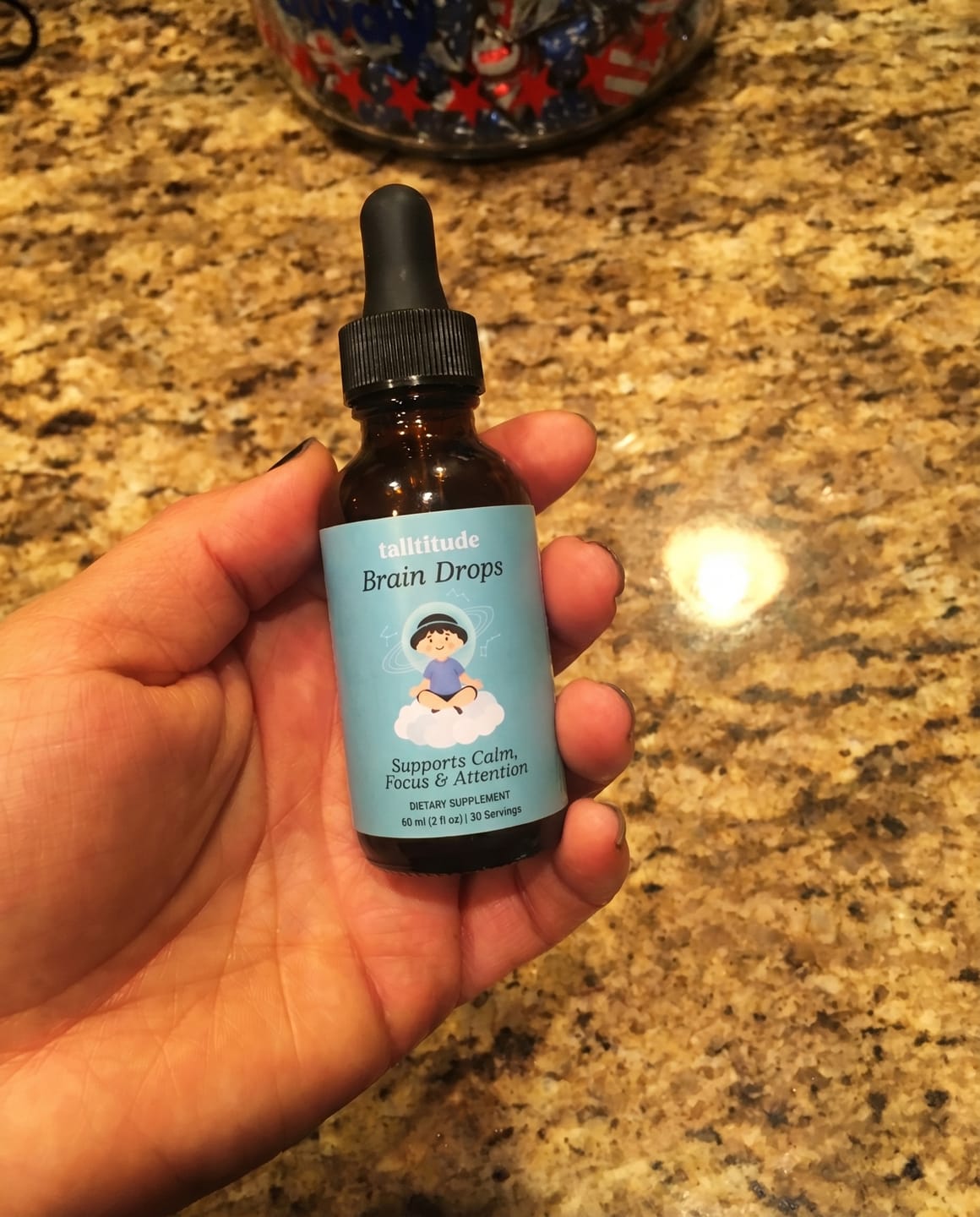 Customer photo review of Brain Drops