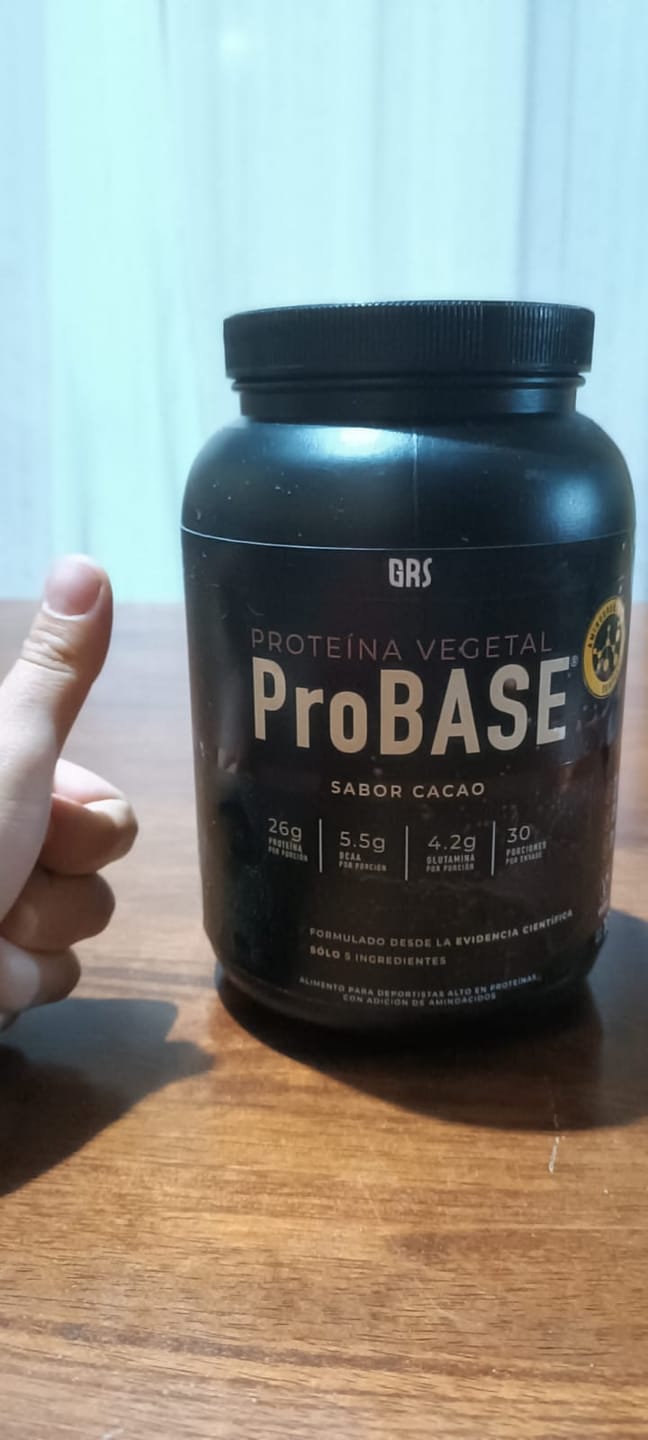 Customer photo review of Proteína ProBASE Cacao