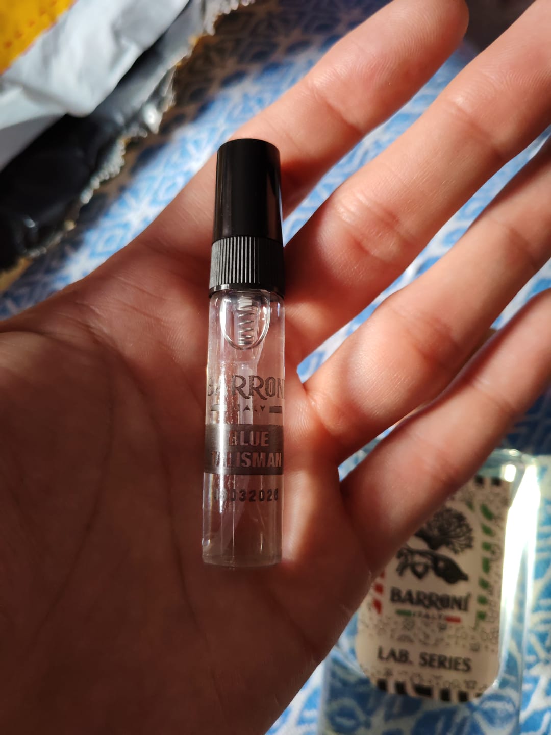 Customer photo review of BLUE TALISMAN EXTRAIT DE PARFUM