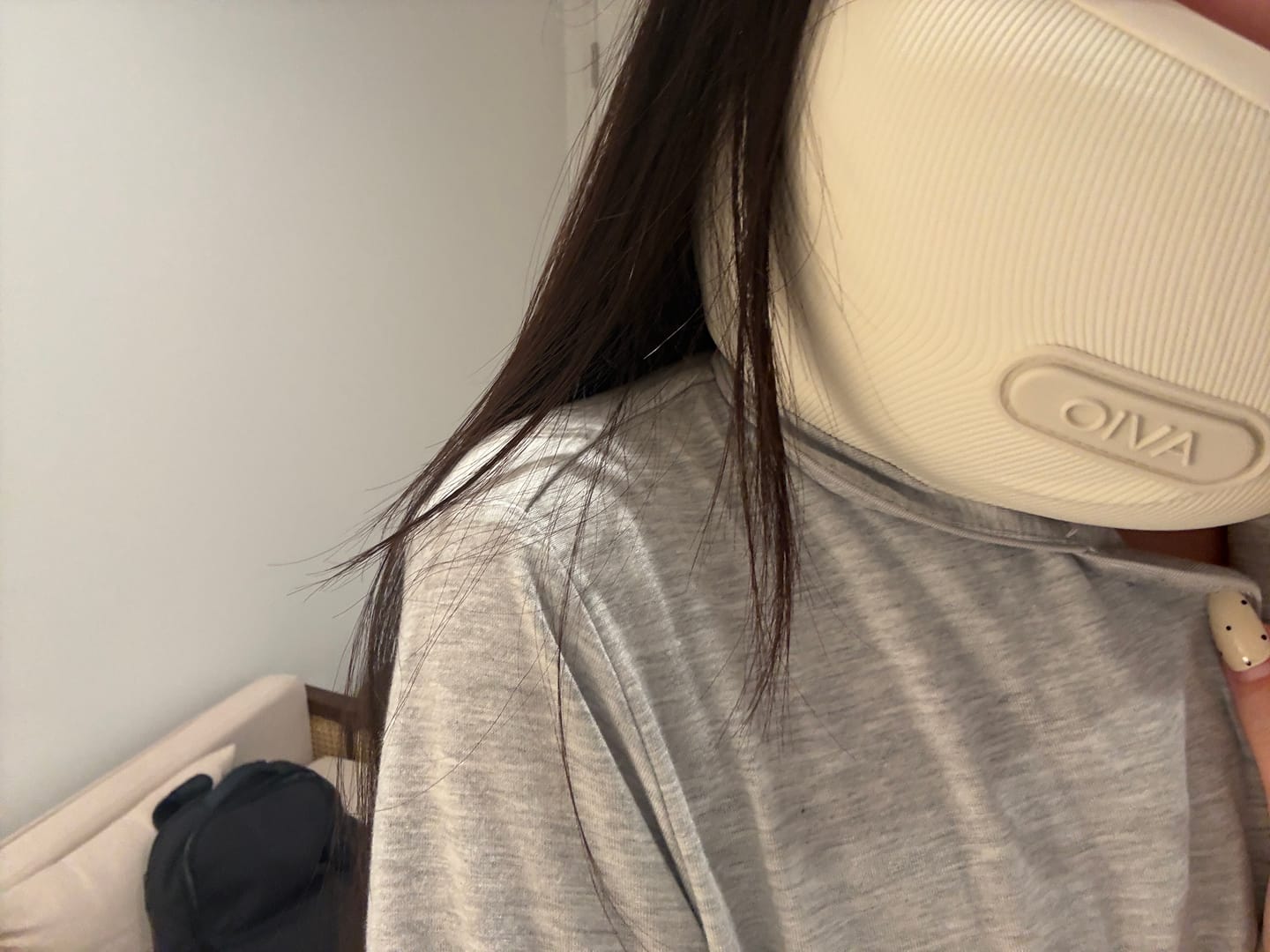 Customer photo review of Avio Cloud Travel Pillow