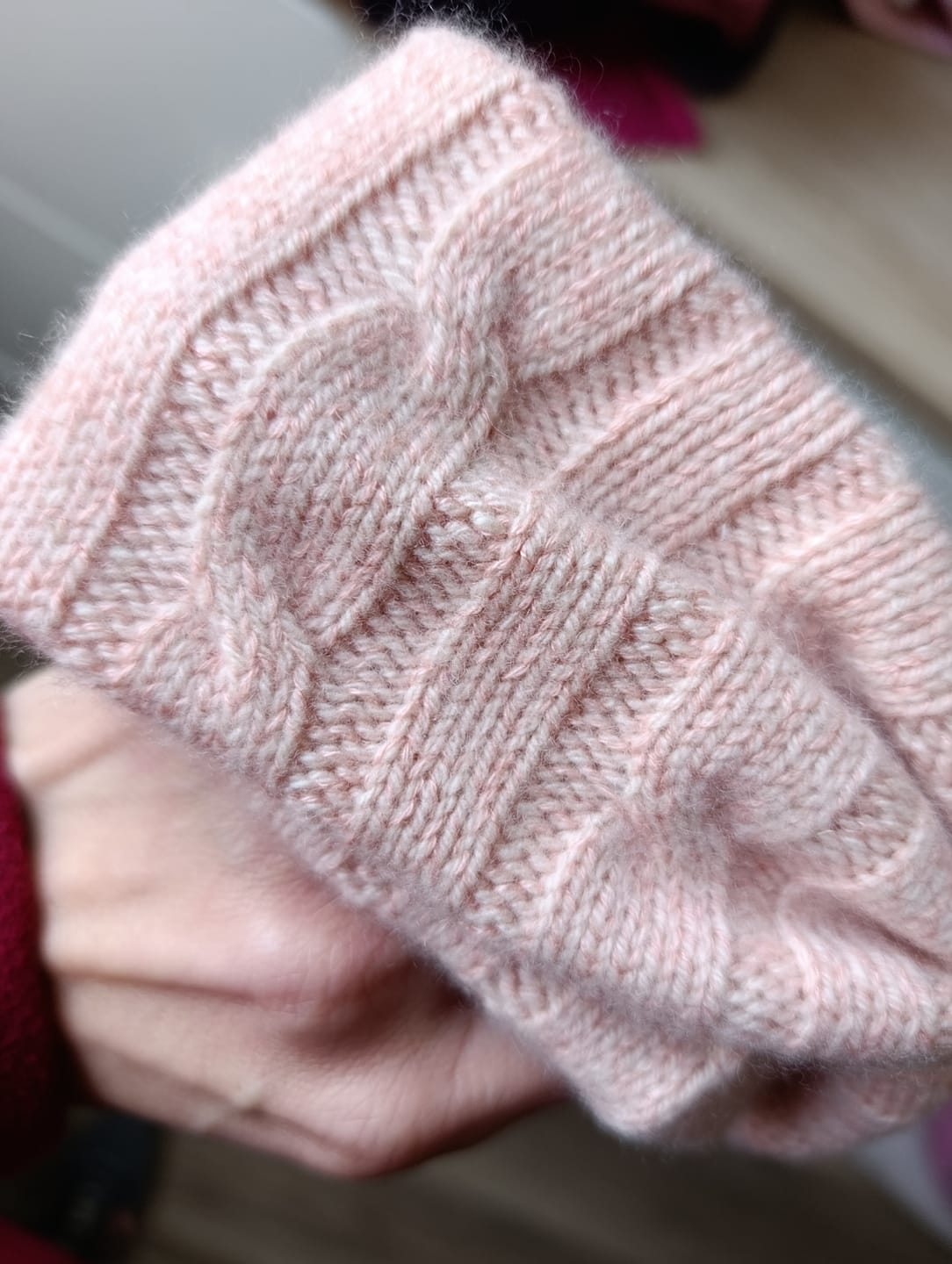 Customer photo review of Kaschmir Kinder Stirnband