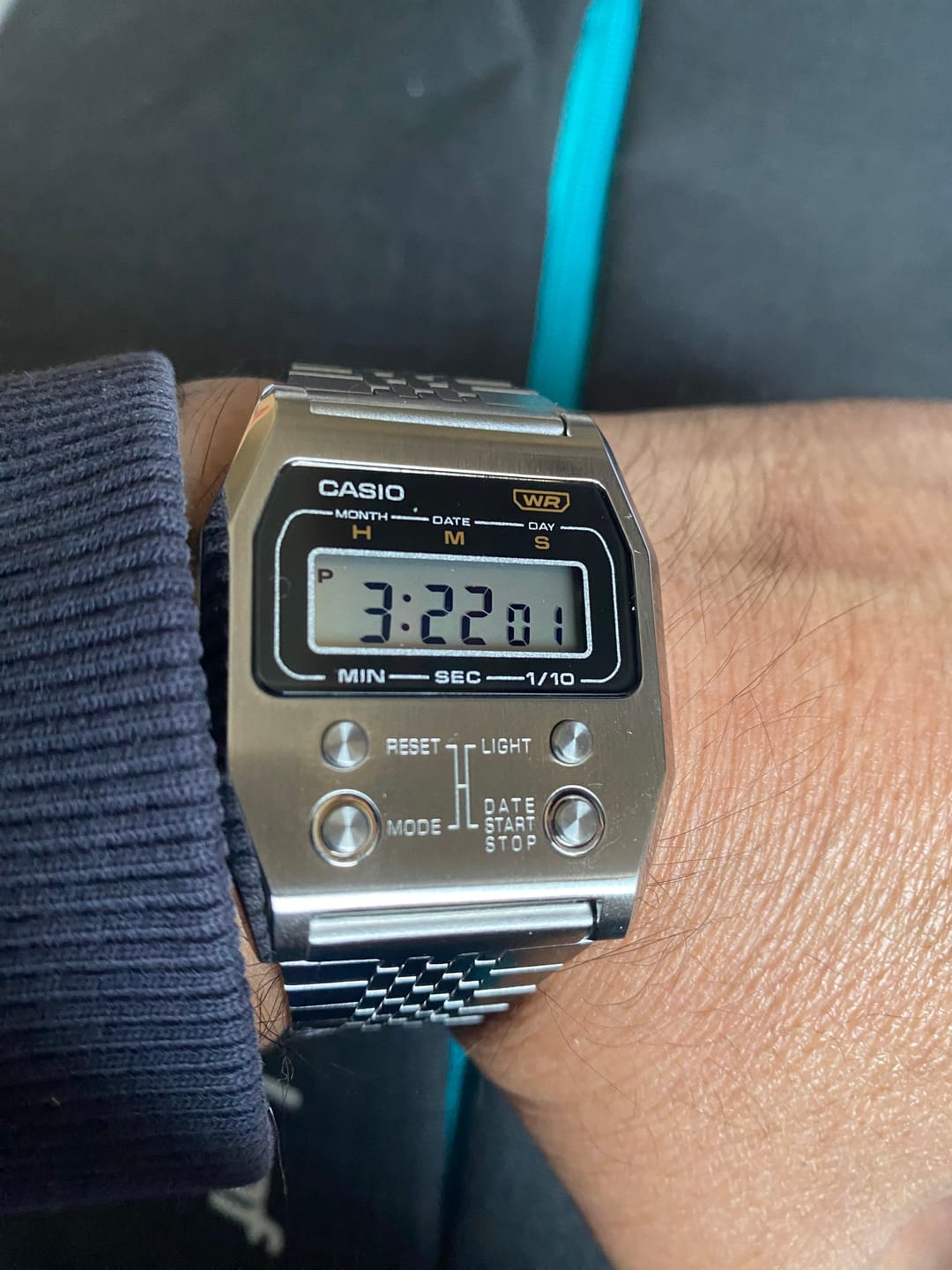 Customer photo review of Reloj Casio Vintage A1100D-1DF Caja Metálica Reedición 1978