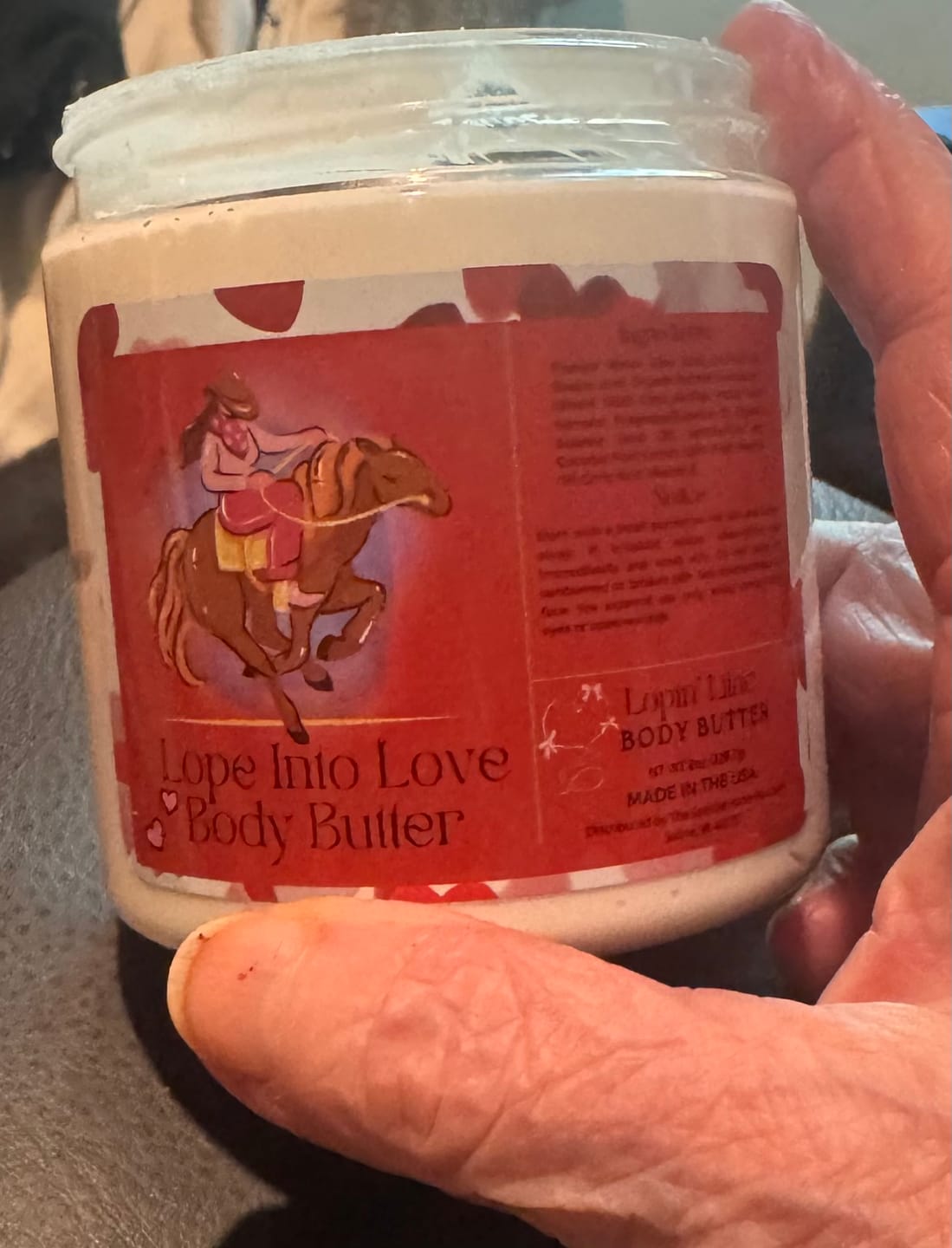 Customer photo review of Lope Into Love-Body Butter