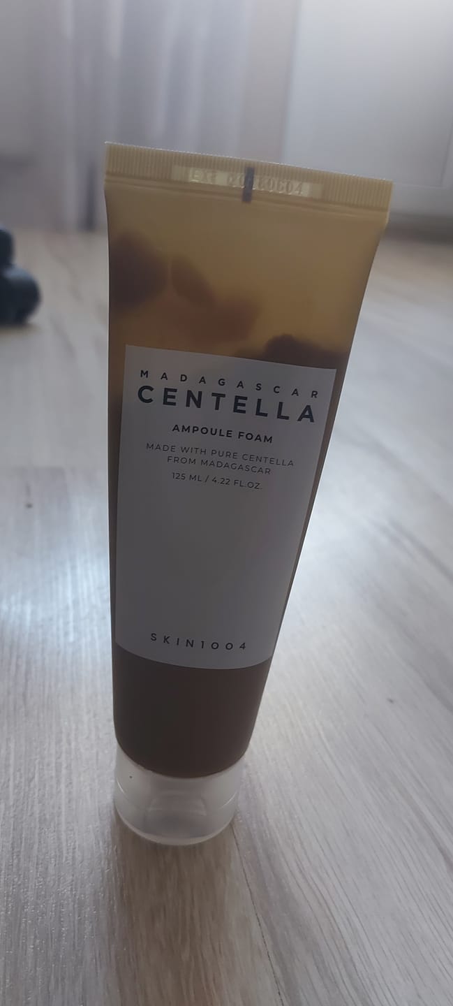 Customer photo review of Attīrošās ampulas putas priekš mazgāšanas ar ekstraktu Gota Kola SKIN1004 Madagascar Centella Ampoule Foam