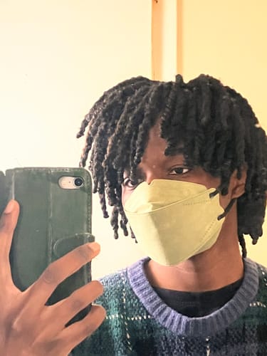 Customer photo review of KN95 Respirator Face Mask - Sage