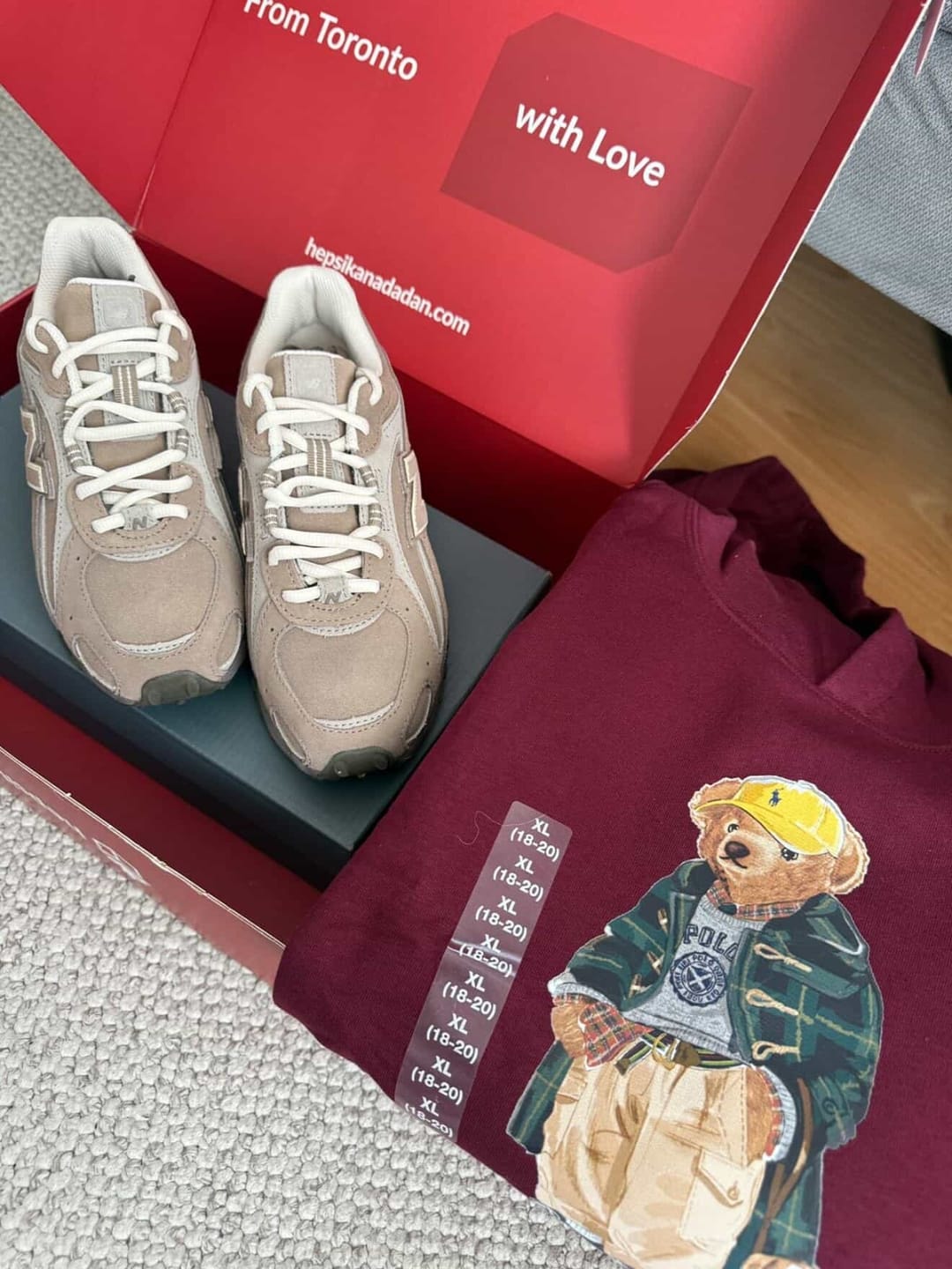 Customer photo review of New Balance 204L Mushroom with Arid Stone U204LMMA