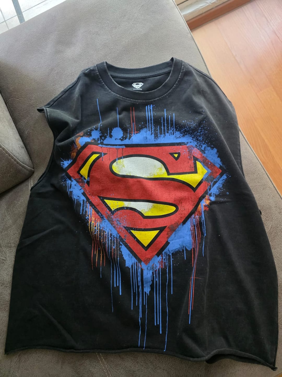 Customer photo review of 3004 - Superman Cut-Offs