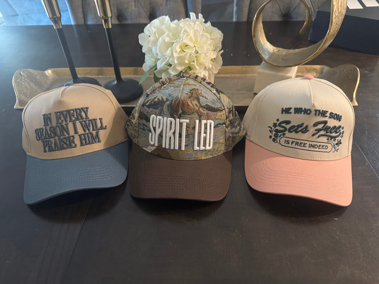 Customer photo review of Hat: He who the son sets free