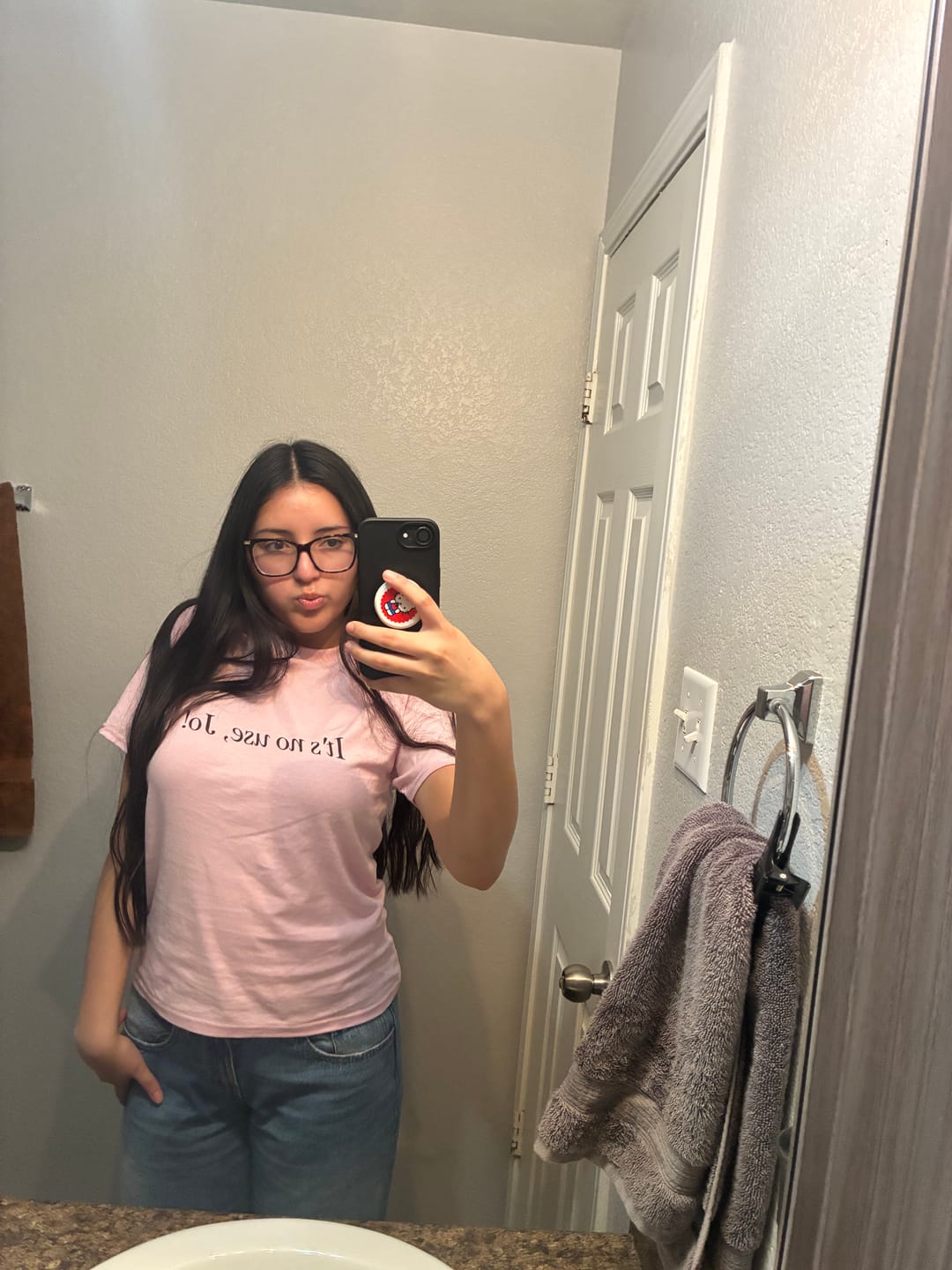 Customer photo review of It's No Use, Jo!  Baby Tee