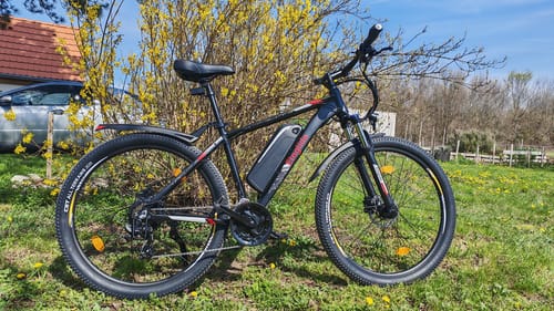 Customer photo review of Electric Mountain Bike Mopride 2