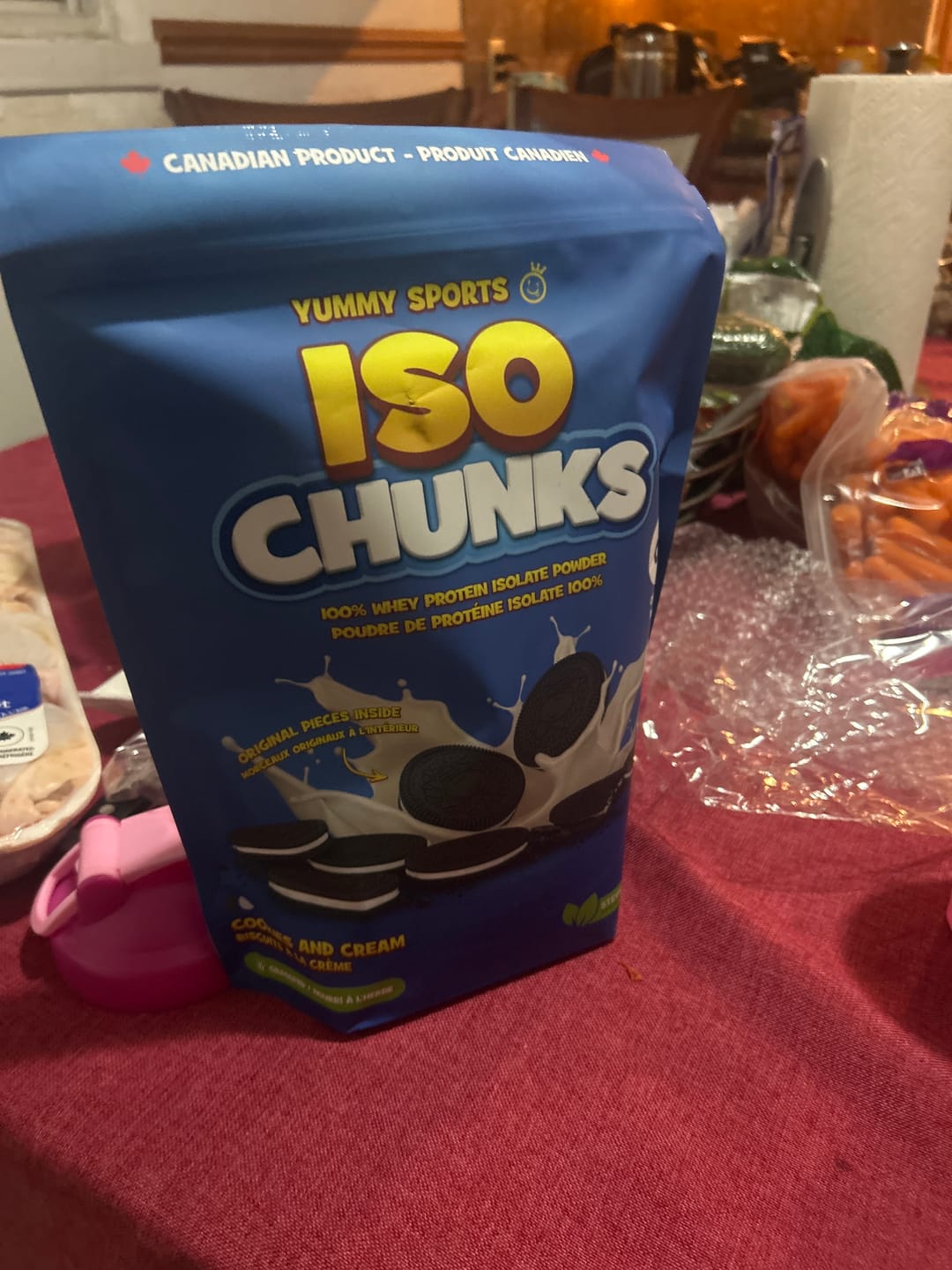 Customer photo review of Whey Protein Isolate 2lbs