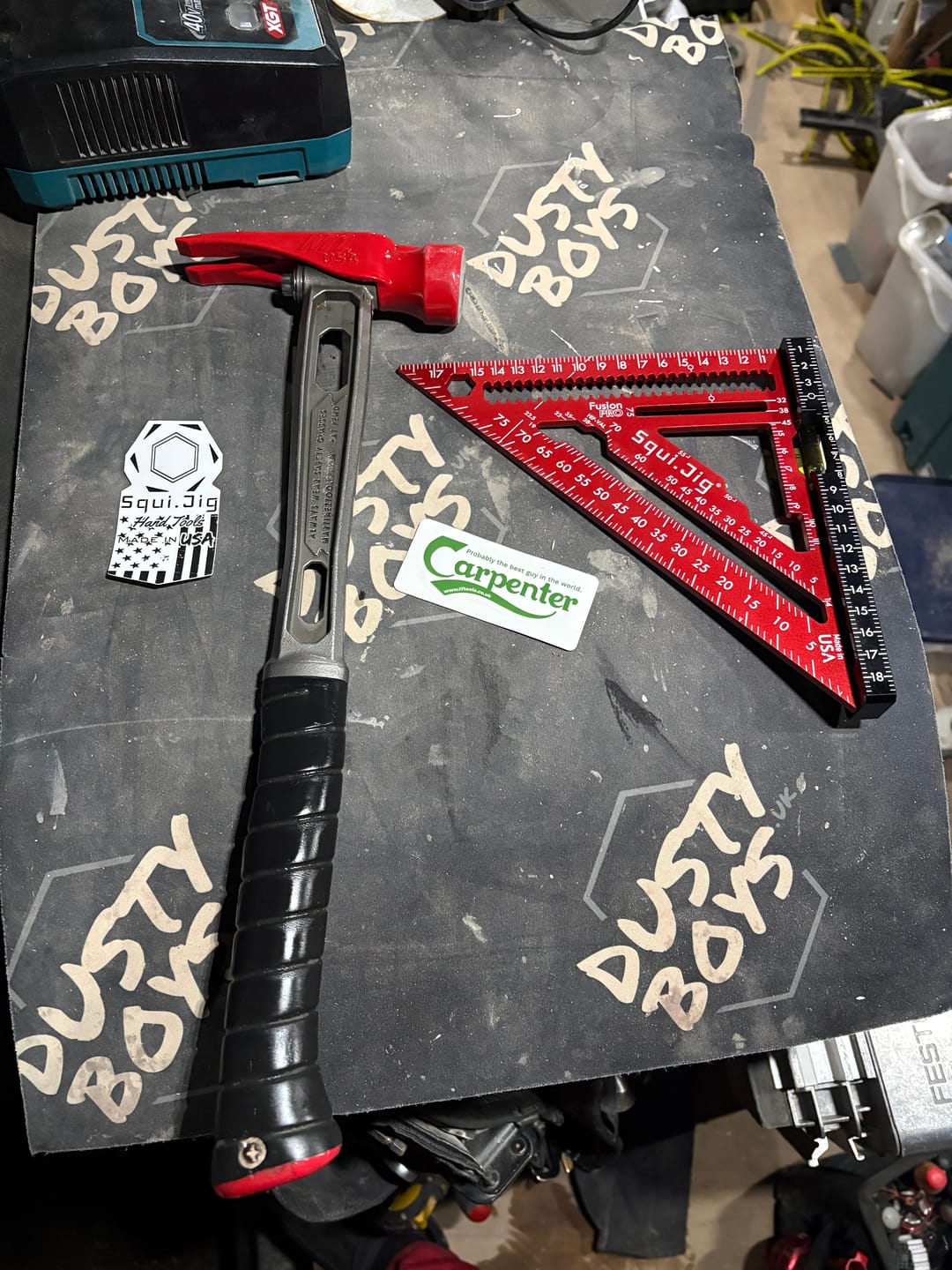 Customer photo review of Martinez Tools | M1 15oz Steel Hammer Head