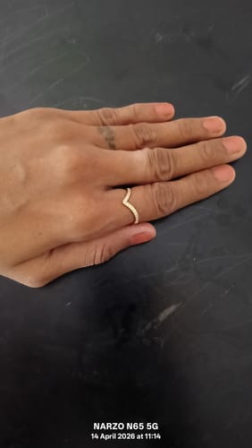 Customer photo review of Chevron Ring