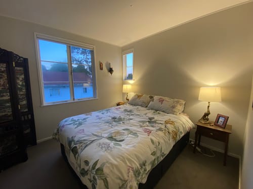 Customer photo review of Cassia - Exotic Peacock Wallpaper - Aqua