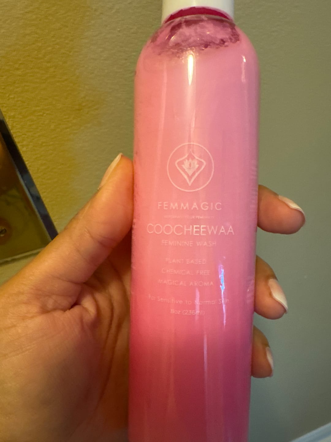 Customer photo review of Coocheewaa | Natural Feminine Wash