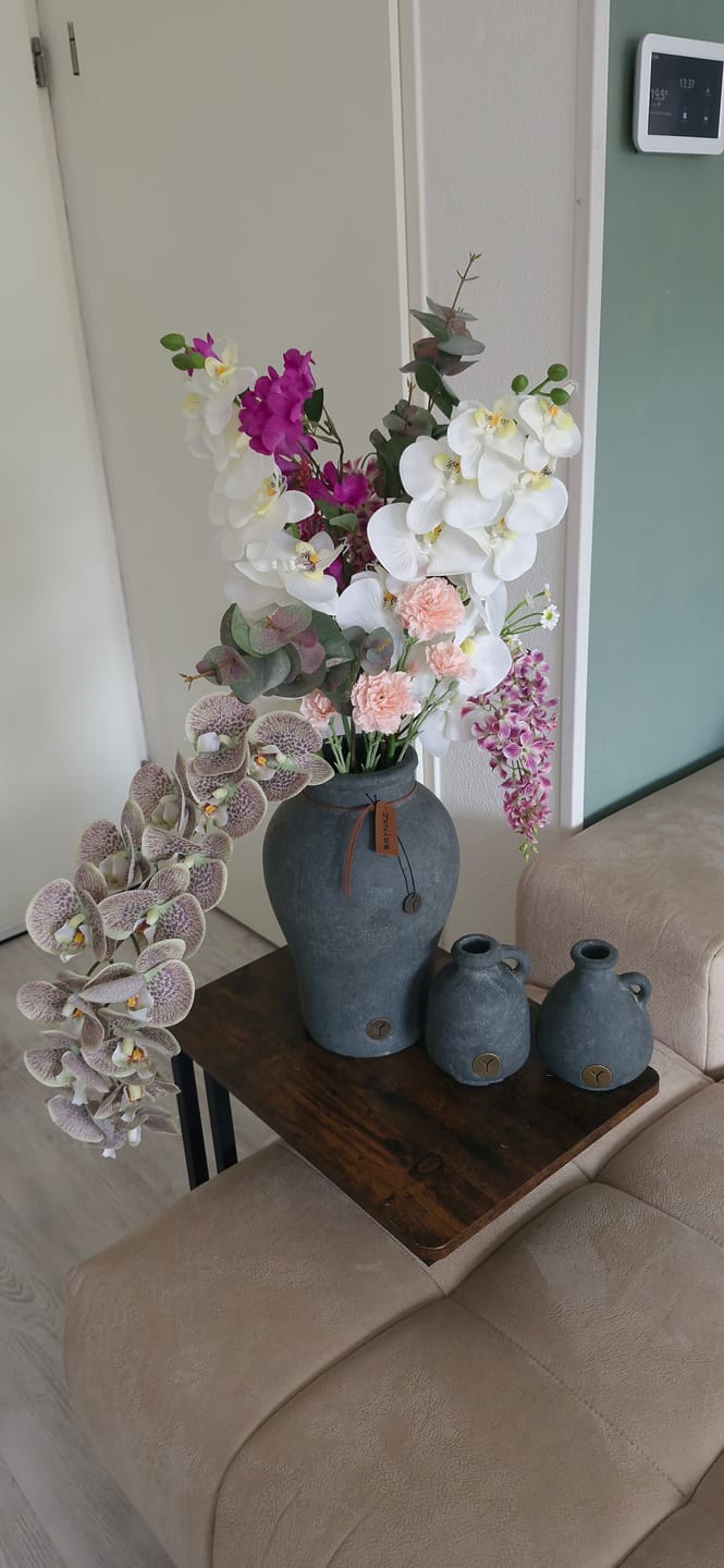 Customer photo review of Losse zijden bloem Vlinderorchidee 111 cm