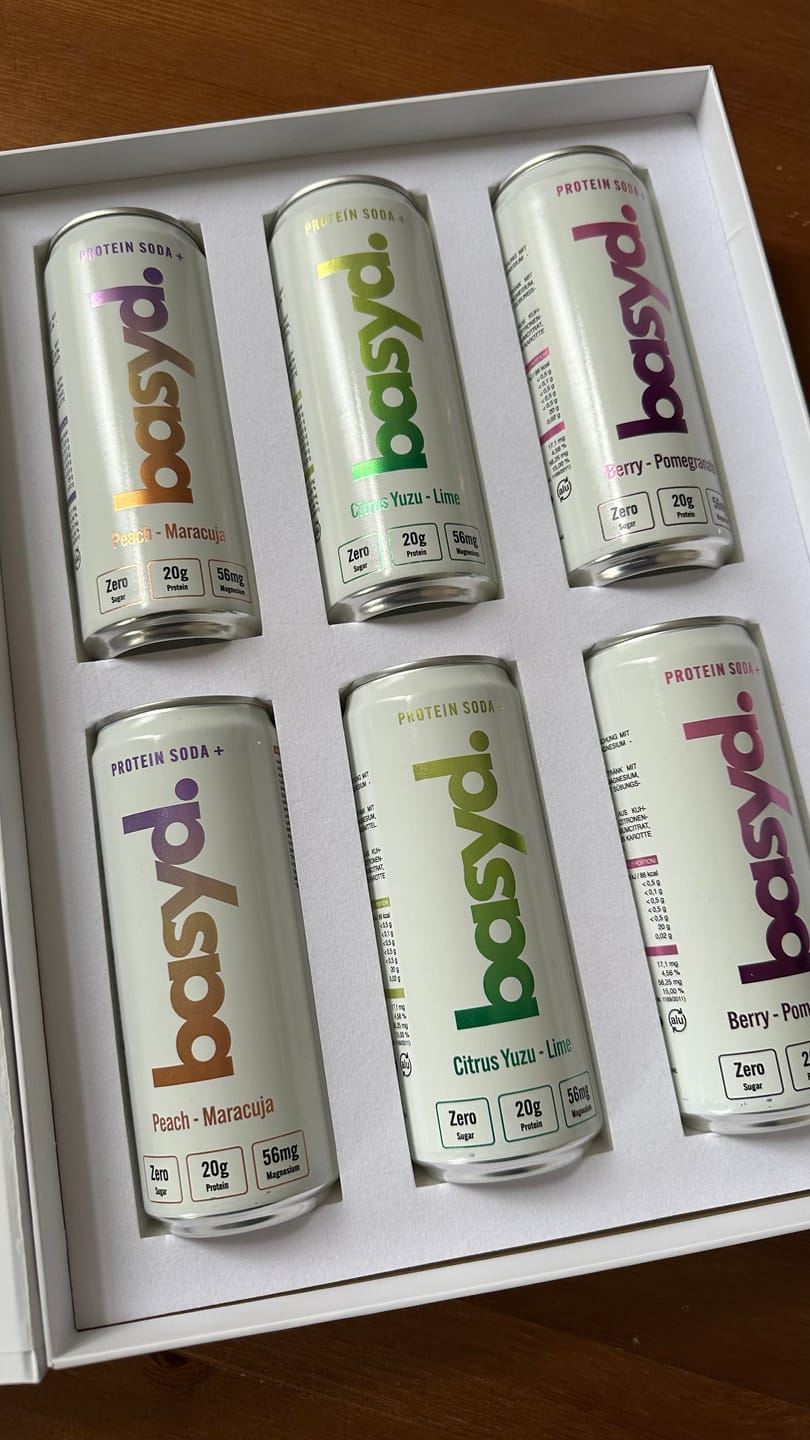 Customer photo review of Protein Soda +