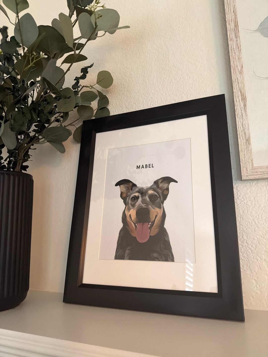 Customer photo review of Custom One Pet Portrait