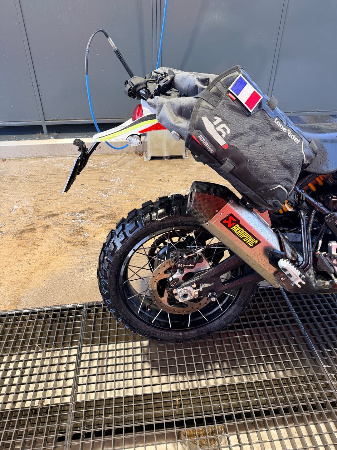 Customer photo review of ADVBags 16 – Rackless Saddle Bags