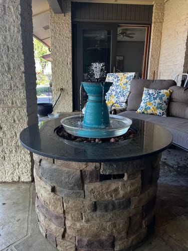 Customer photo review of Padua Fountain Tower