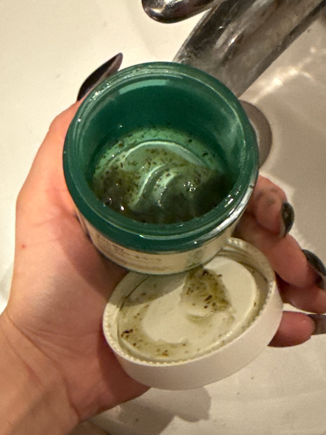 Customer photo review of Nomazgājama gelveida maska Axis-Y New Skin Resolution Gel Mask
