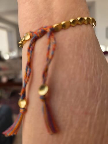 Customer photo review of 2 Tibetan Bracelets of Fortune