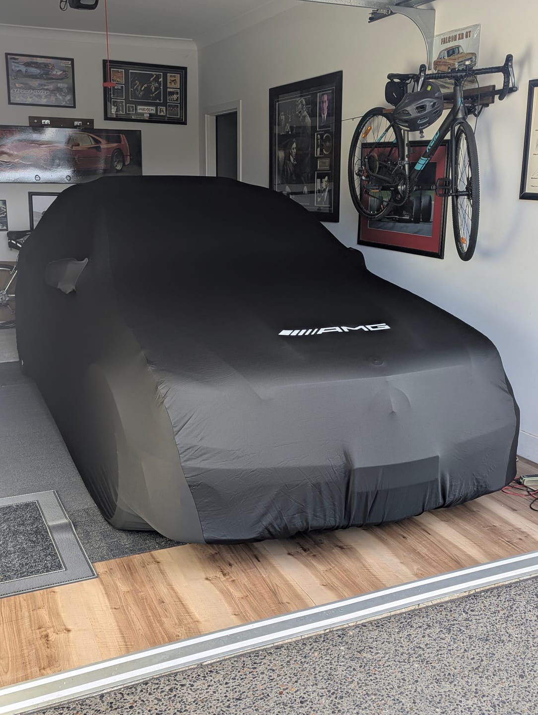 Customer photo review of Custom360 Indoor Bespoke Premium Custom Car Covers - Mercedes