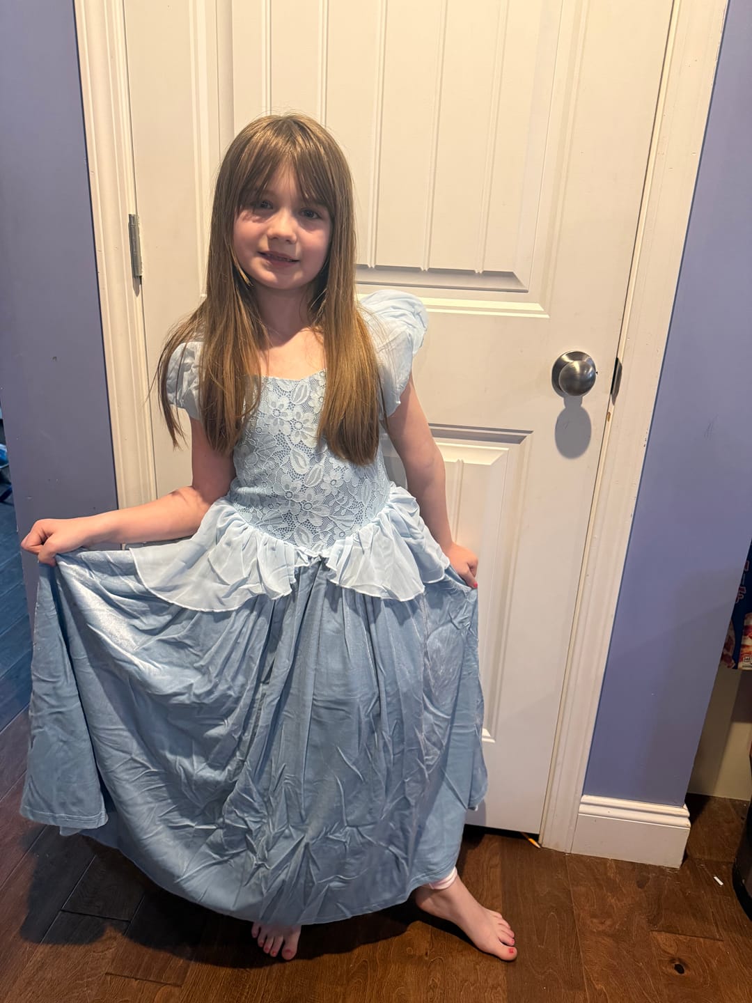 Customer photo review of Portrait Collection Cinderella Gown