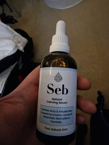 Customer photo review of Seb Natural Calming Serum