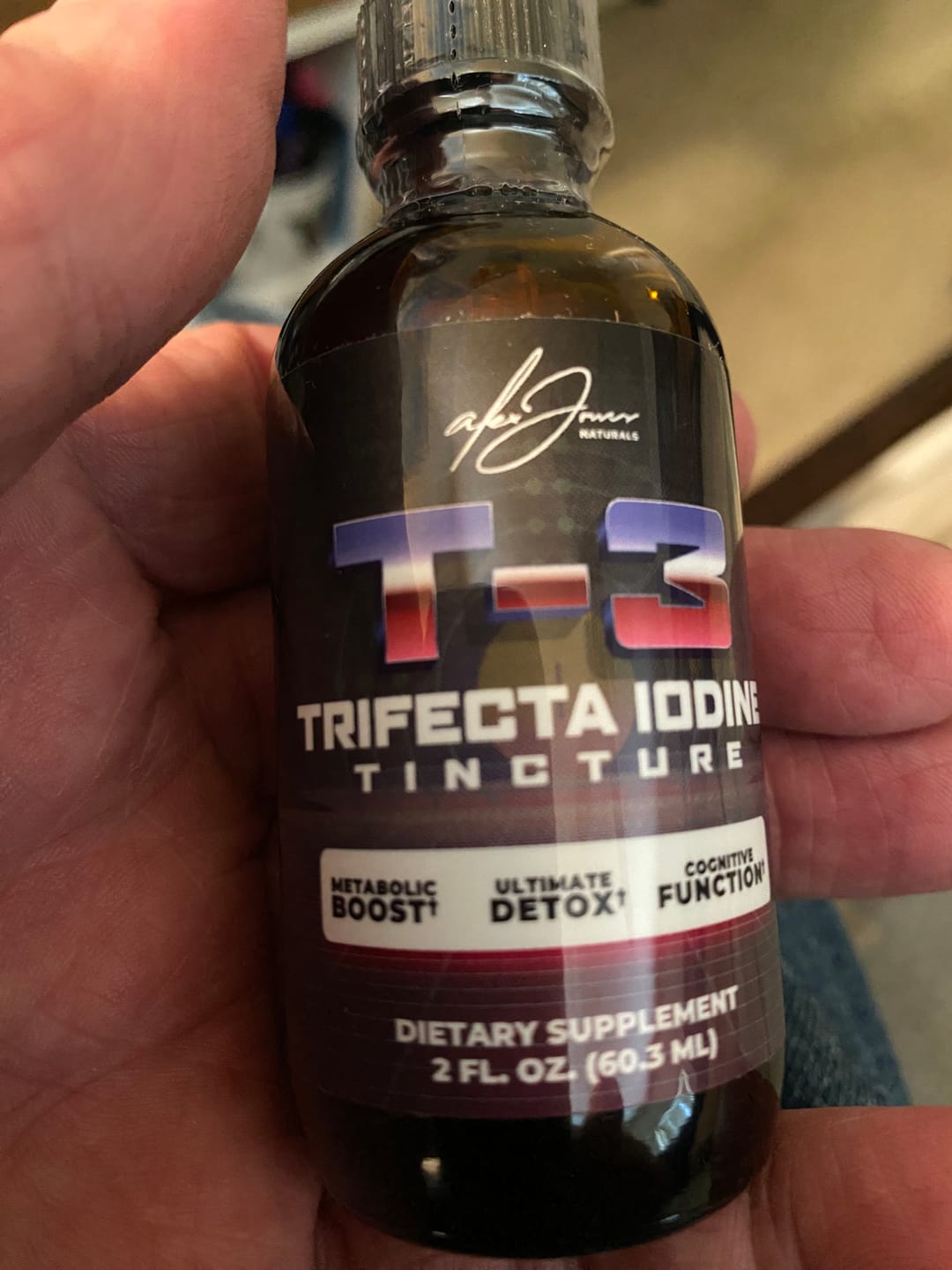Customer photo review of T-3 Trifecta Iodine Tincture (90 Servings) (VIP)