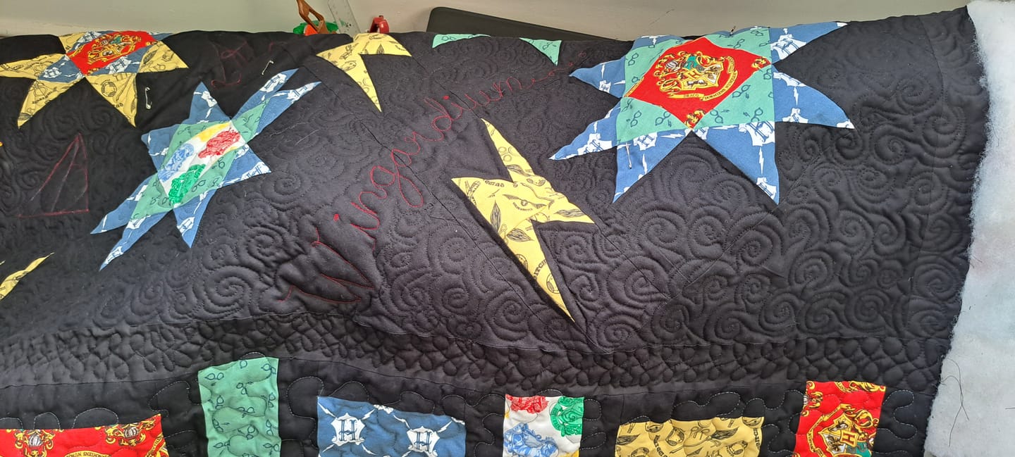 Customer photo review of 4oz Fire Retardant Wadding - 135cm wide