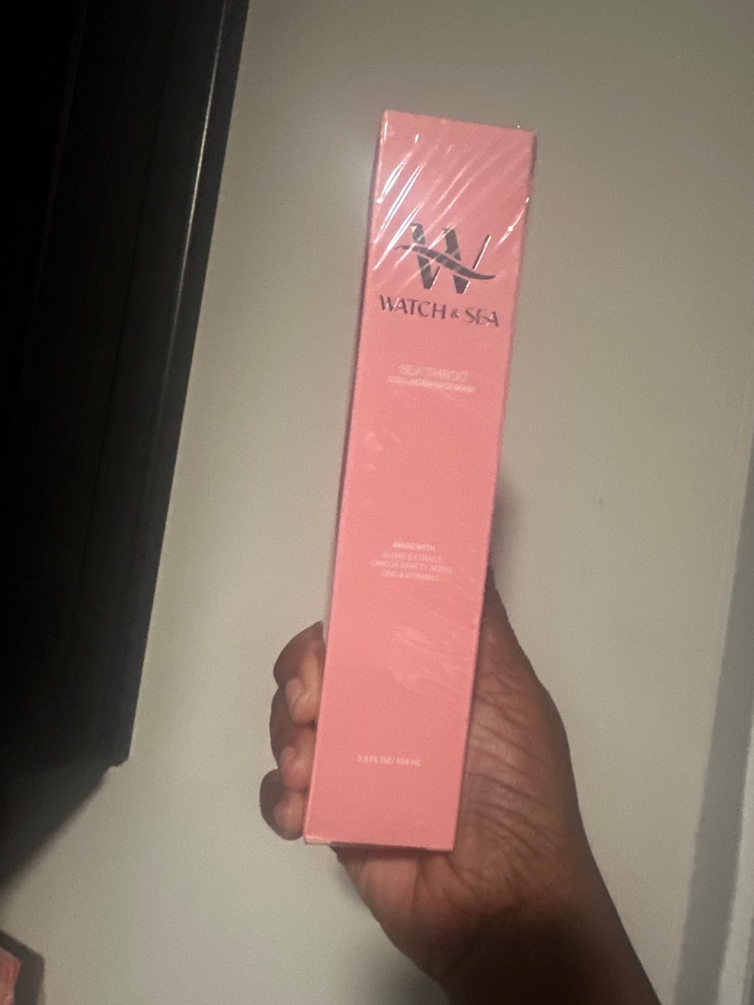 Customer photo review of Sea Throo Collagen Face Mask