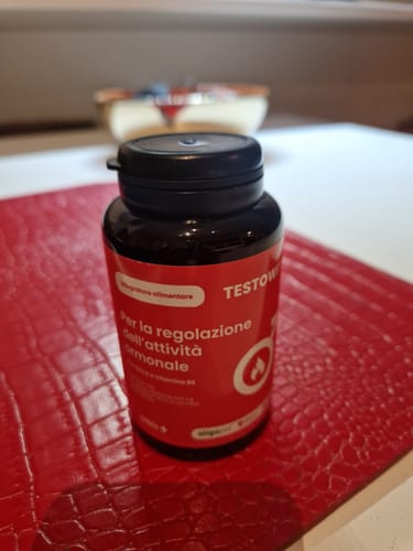 Customer photo review of TESTOWIT - Regolazione ormonale 120 cps NEW! PROMO -50%