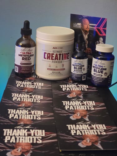 Customer photo review of Ultimate Creatine Powder by Alex Jones (300 Grams) (60 Servings)