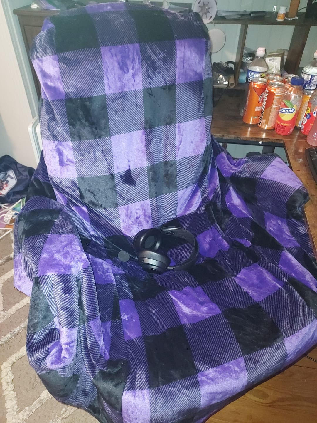 Customer photo review of The Chair Blanket