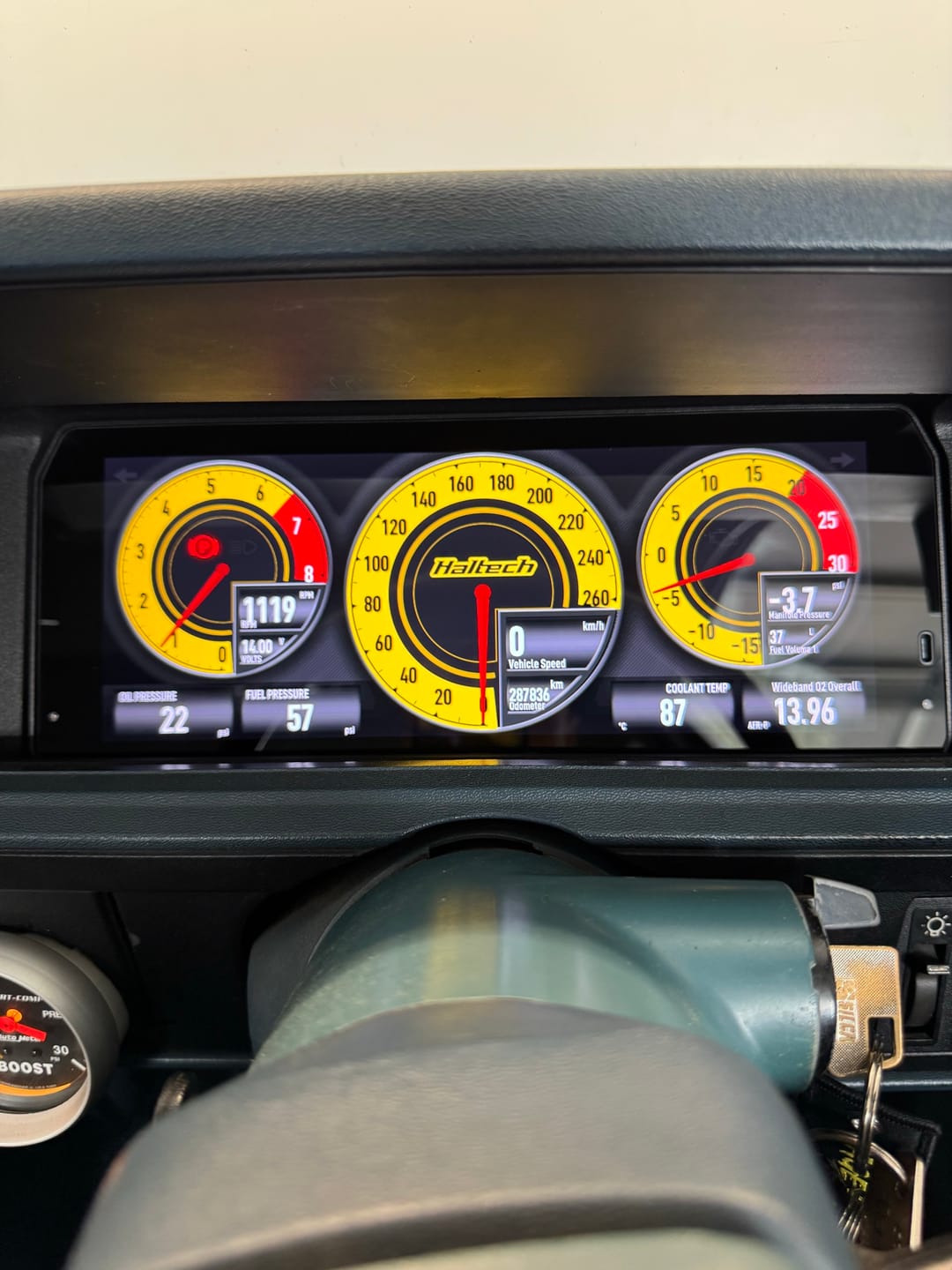 Customer photo review of Haltech uC-10 uC10 Dash Cluster Mount (display sold separately)