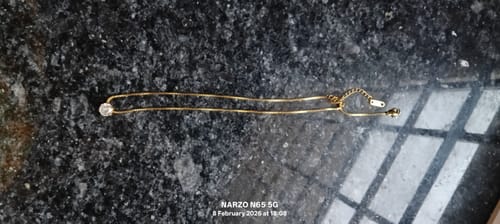 Customer photo review of Royal Solitaire Necklace