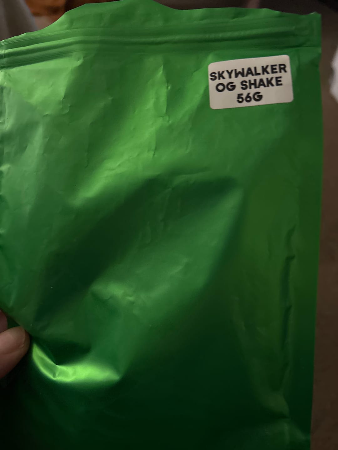 Customer photo review of 💎Skywalker OG - Diamond Infused Shake